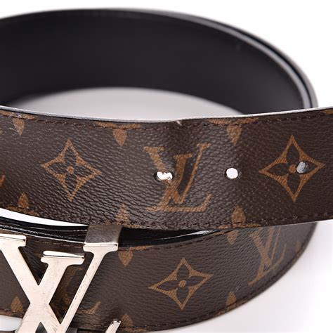 black louis vuitton belt men's|louis vuitton monogram belt black.